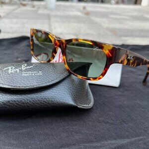 Vintage Ray Ban Sunglasses 90s Bausch & Lomb G15 W1415 B&L Bohemian Tortoise